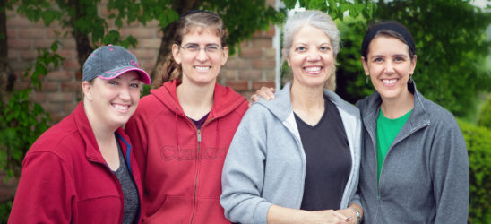 Women's ministry team leaders